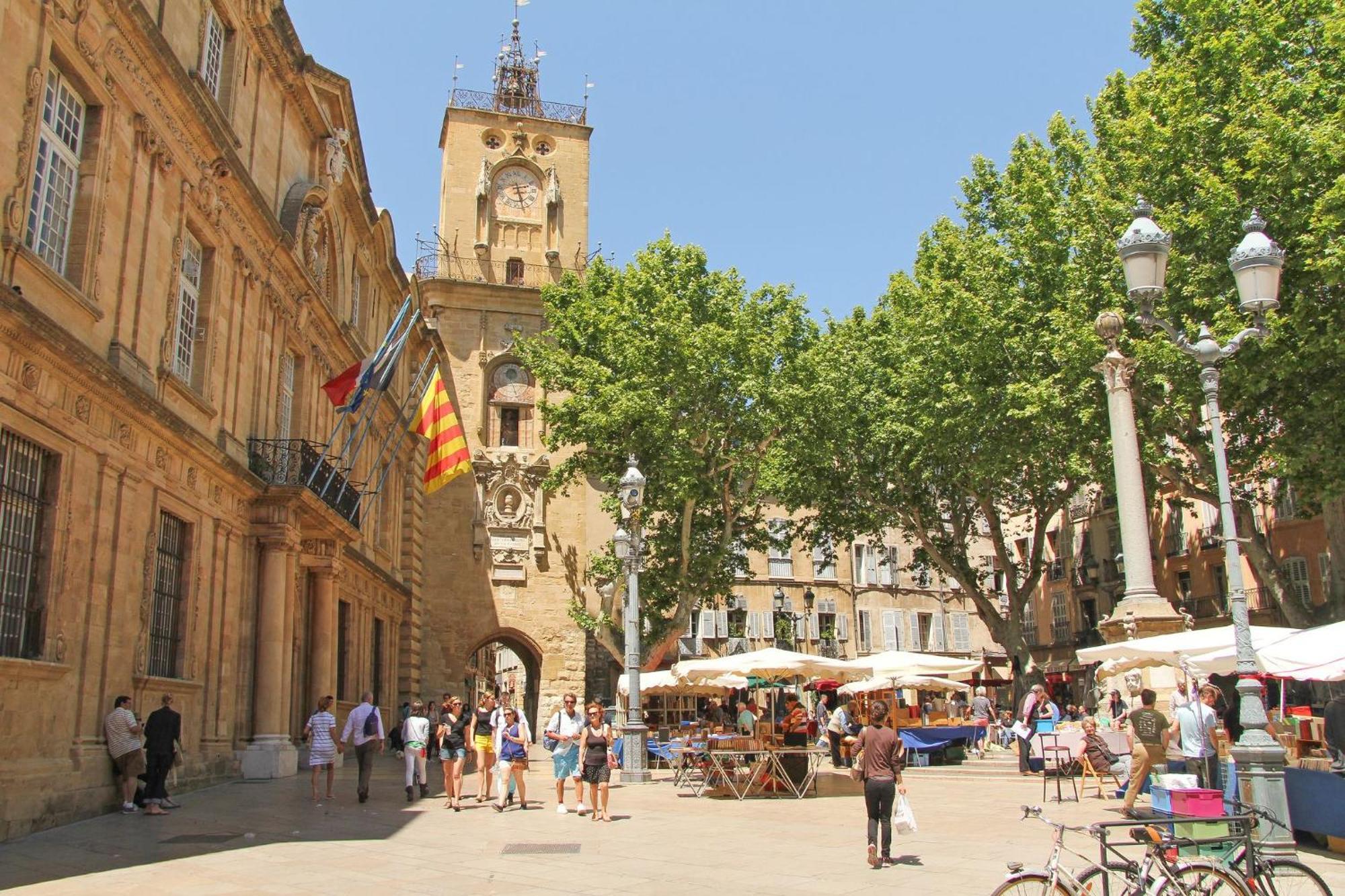 L'Amandier - Joli Appartement T3 Neuf Centre Ville A 2 Pas De La Rotonde Mirabeau Et Des Allees Provencales Aix-en-Provence Exterior foto